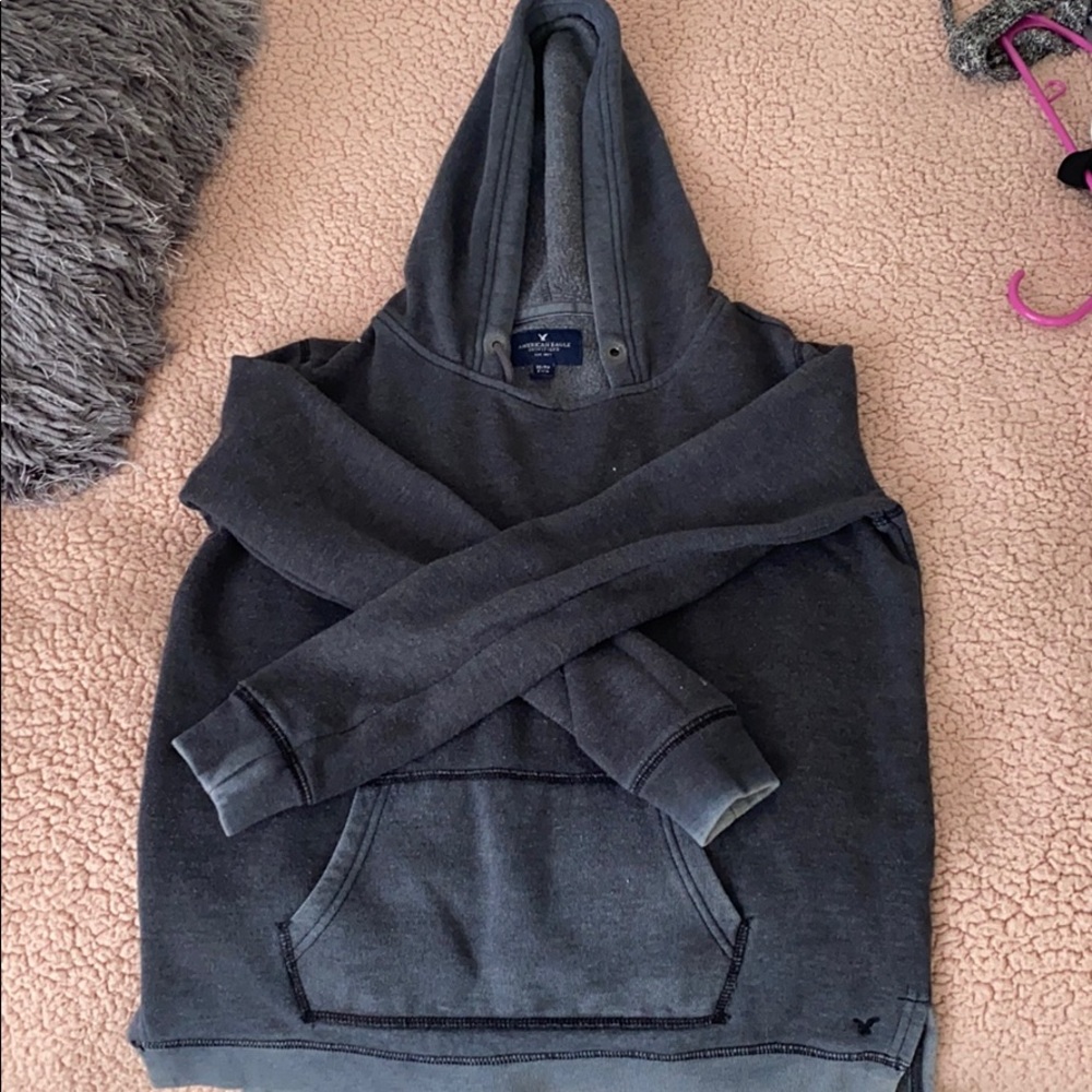 American eagle navy blue hoodie